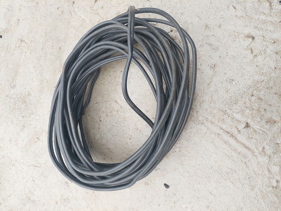 Кабель двожильний АВВГП алюмінієвий 2х6.