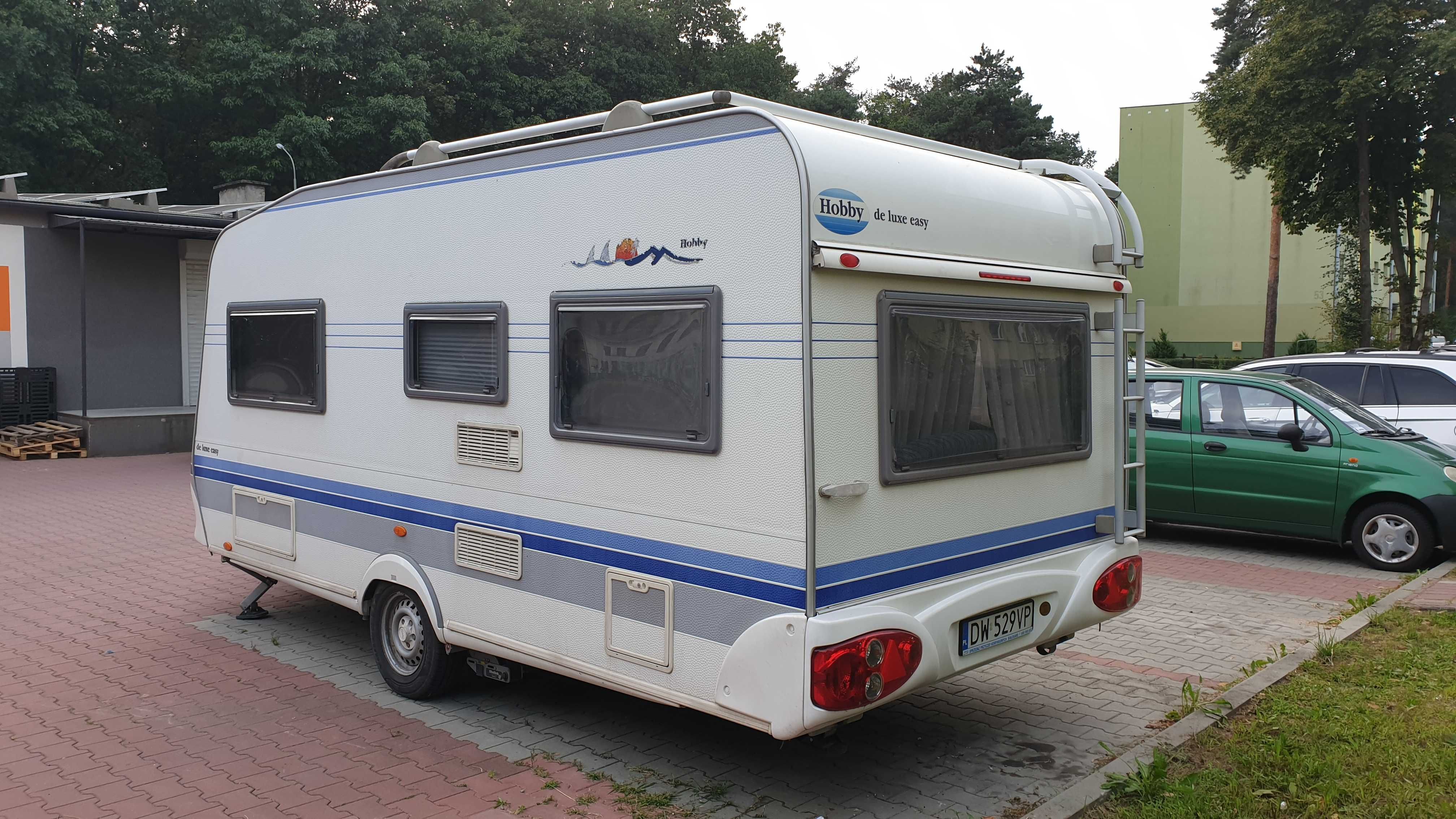 Przyczepa kempingowa Hobby De Luxe Easy 460 UFE 2005r