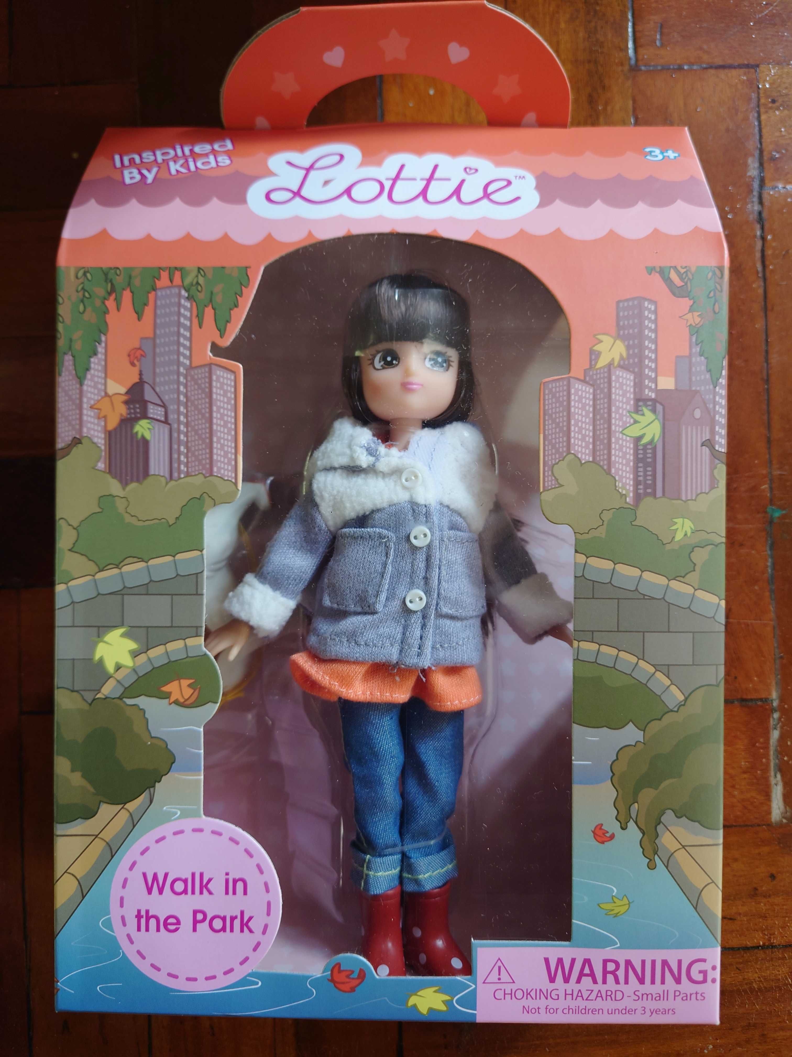Лялька кукла Lottie Arklu з собачкою Walk in the Park