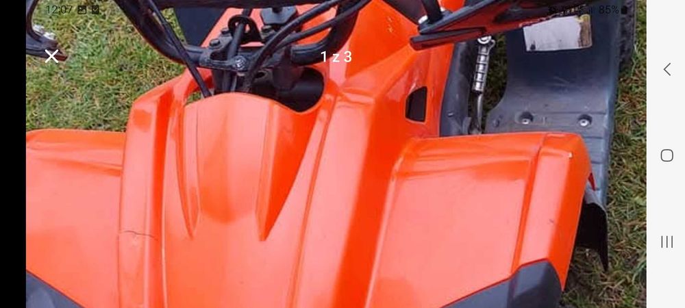 Quad sprawny 50cc