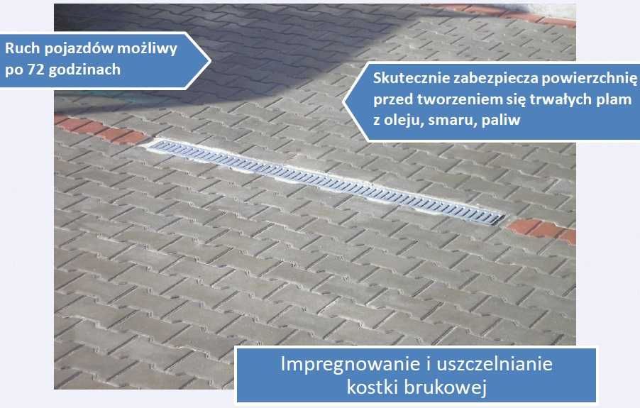 Impregnat do Kostki Brukowej Strażnik Bruku 5L IZOHAN NEXLER POŁYSK