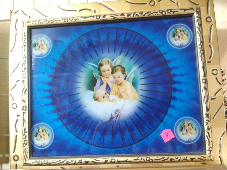 Панно-Картина с подсветкой и звуковым фоном, движущий водопад. Новая!