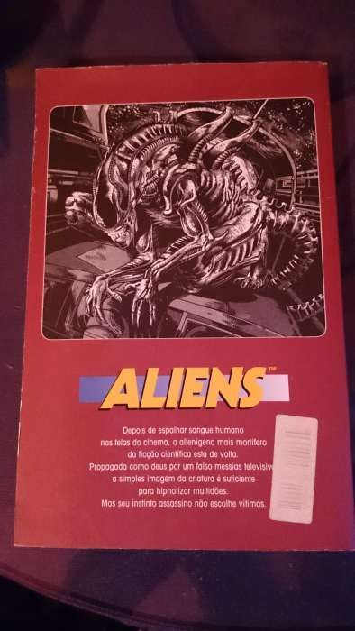 Livro de BD Aliens Edição Encadernada Mini Série de luxo