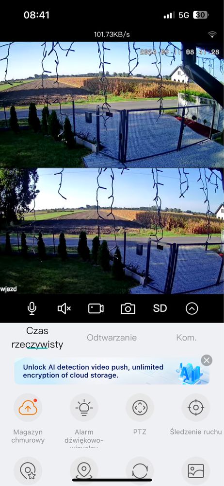 Zewnętrzna kamera wifi
