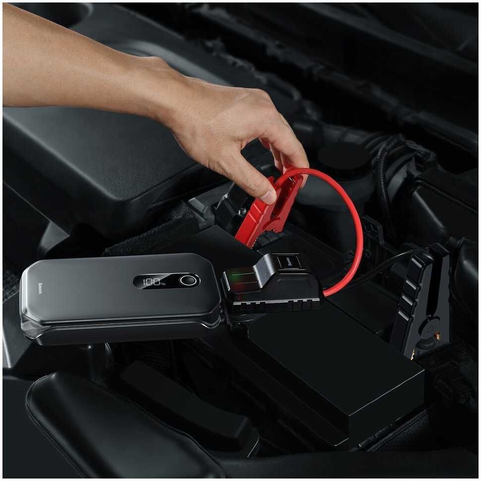 Бустер Baseus Car Jamp Starter Super Energy Pro 3in1 12V 12000mAh