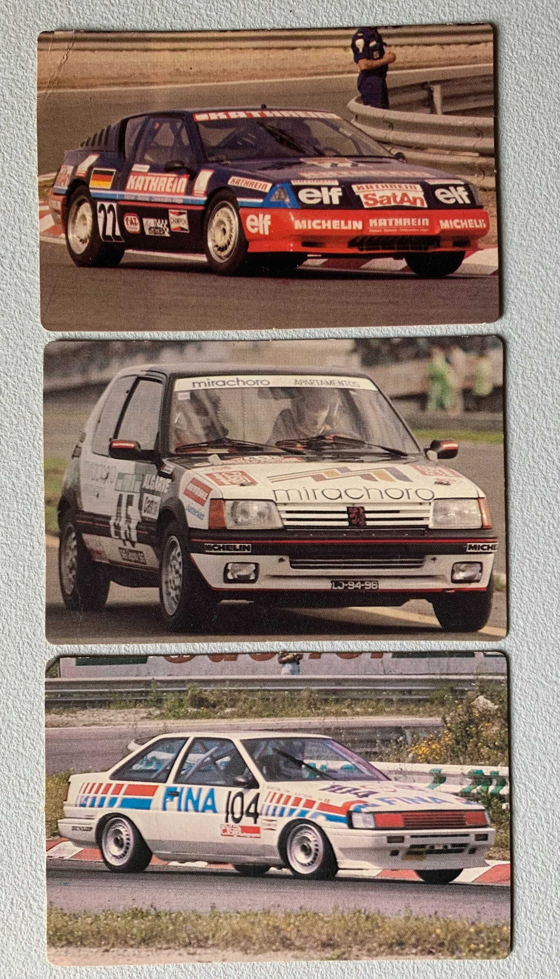 Calendários de 1988 - Carros de Competição (preço unitário)
