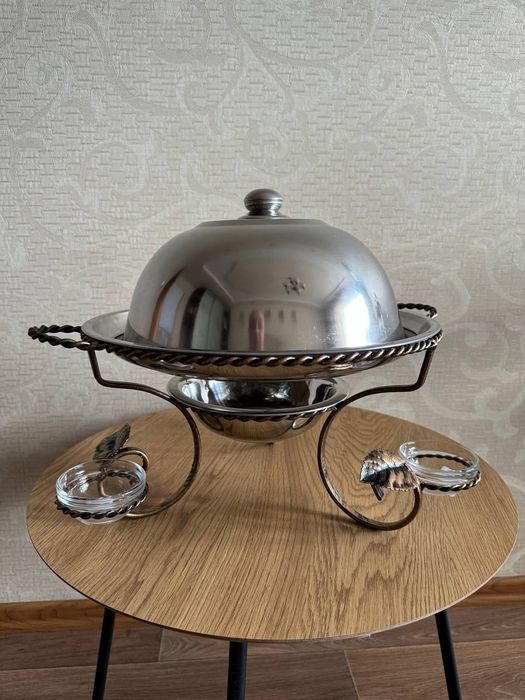 Садж с тремя соусницами