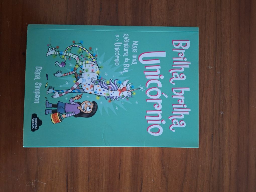 Livros colecção Bia e o Unicórnio