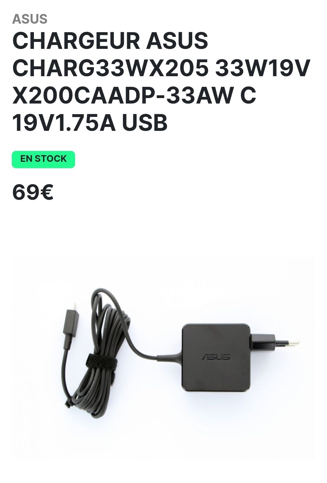 Carregador portátil ASUS