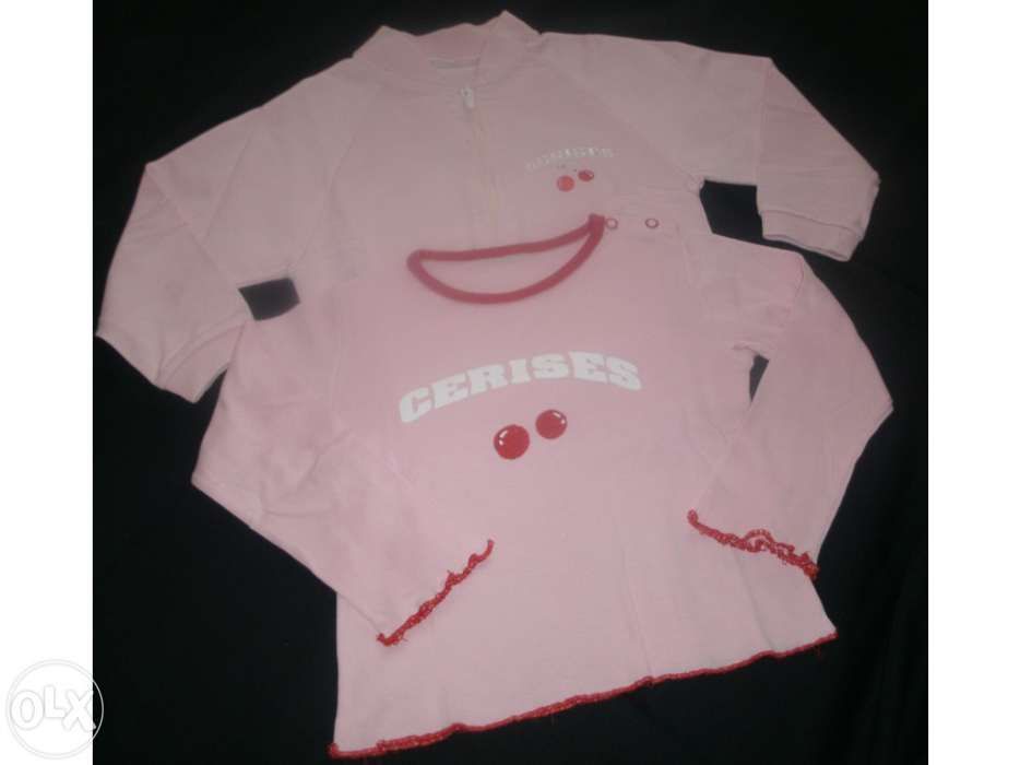 Casaco e camisola da girândola (conjunto) - 5 anos