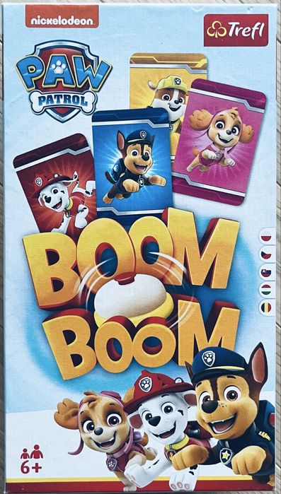 Gra Boom Boom Psi Patrol Trefl nowa