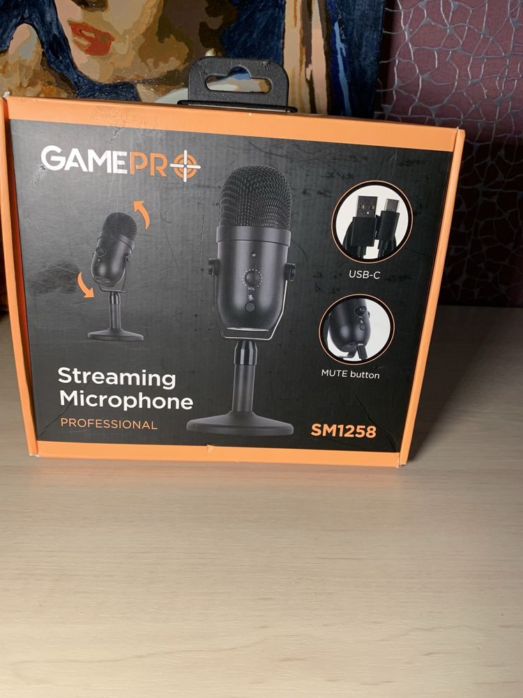 GamePro SM1258 Мікрафон для стріменгу