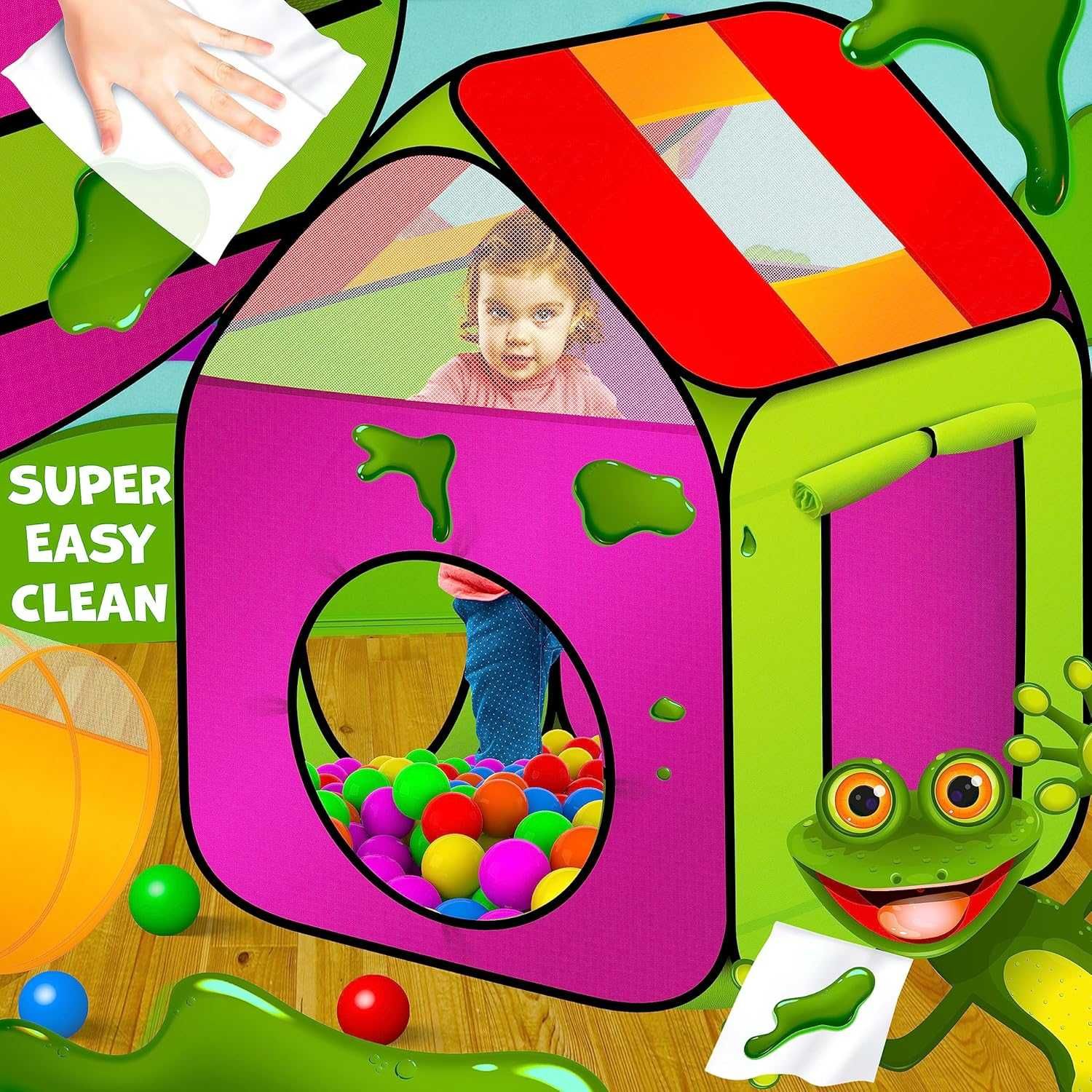 Namiot dziecięcy / basen z kulkami / igloo / 200 / KIDIZ !9009!