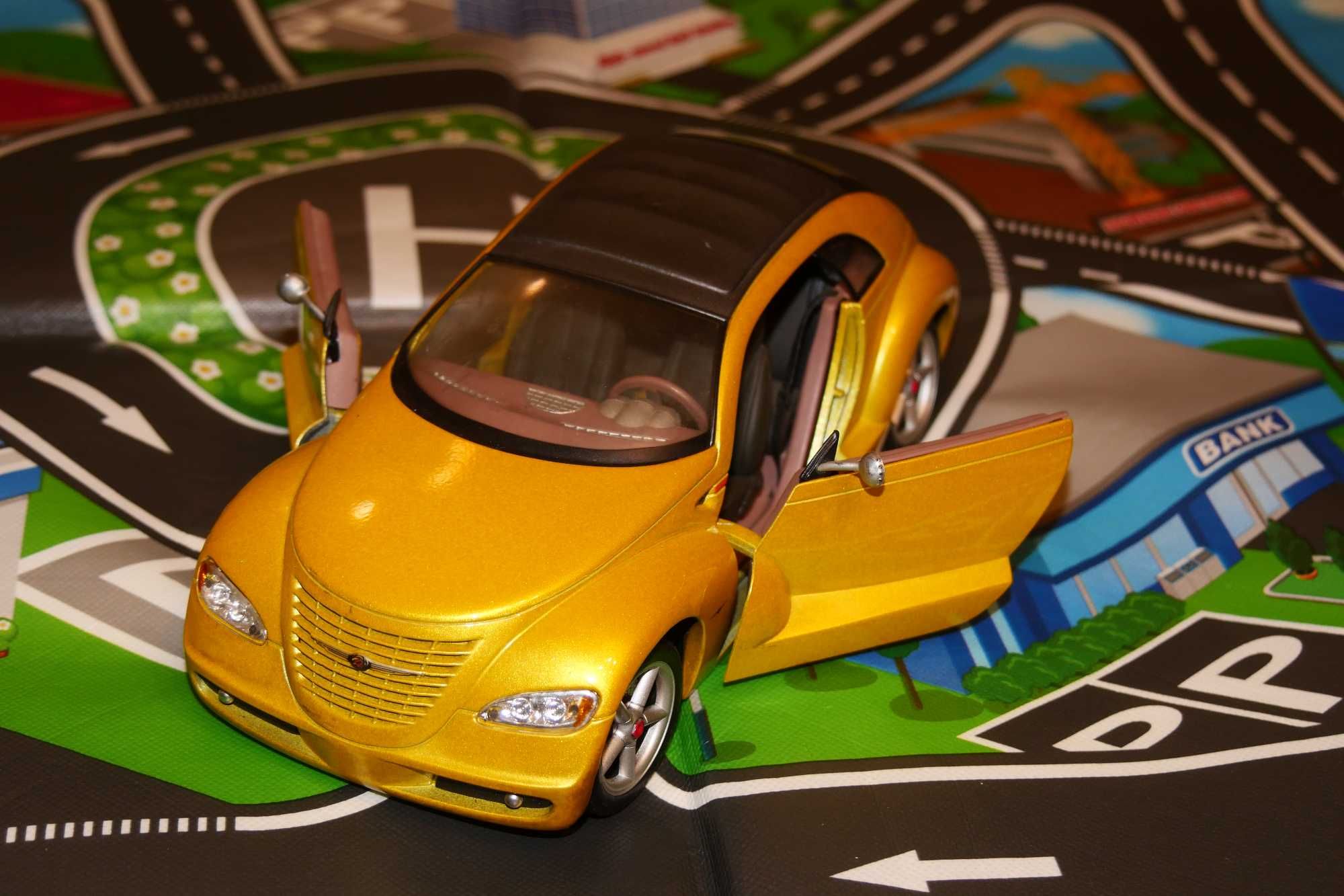 Maisto Chrysler Pronto Cruizer auto model kolekcjonerski metallic 1:18