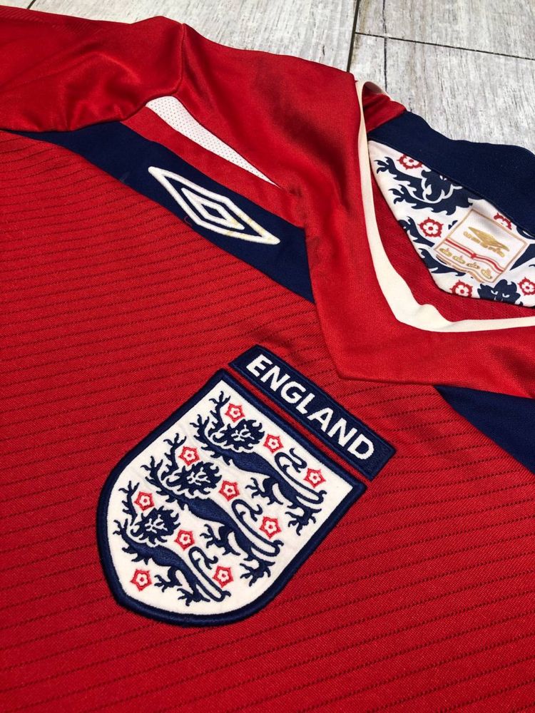 Винтажная футбольная футболка Umbro England