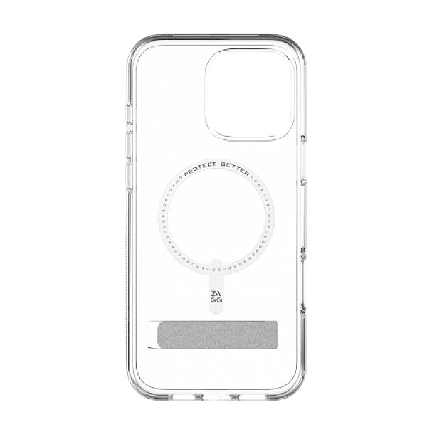 Etui ZAGG Crystal Palace Snap Kickstand MagSafe z podstawką na iPhone
