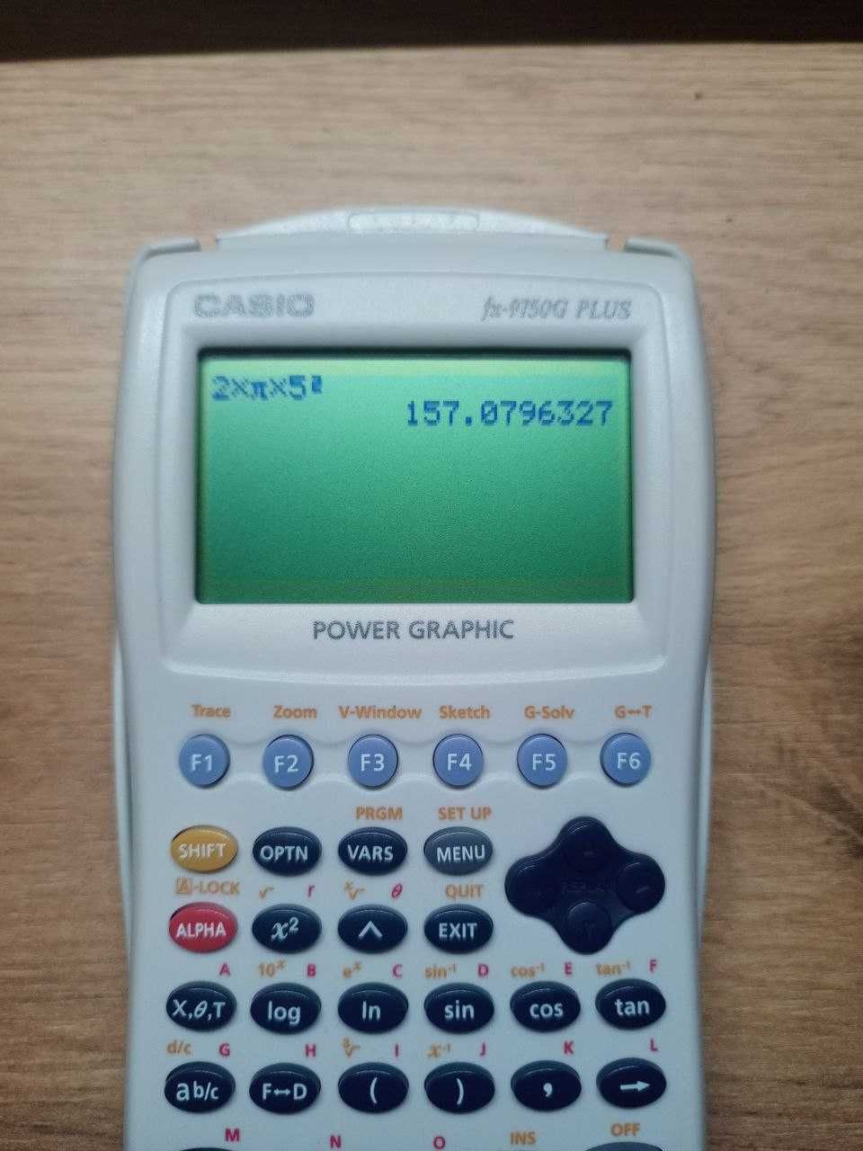 Інженерний графічний калькулятор Casio fx-9750G Plus