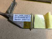 Шлейф матриці 1422-00H50AS К51 LVDS CABLE Asus K51AC X5EAC