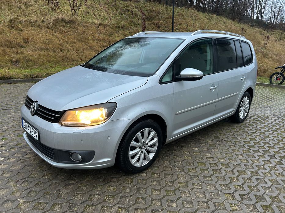 Touran 1.4 benzyna, automat dsg, 7 osobowy, bogata wersja