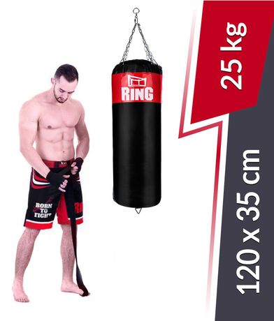 NOWY worek bokserski treningowy 120 x 35cm 25kg firmy RING