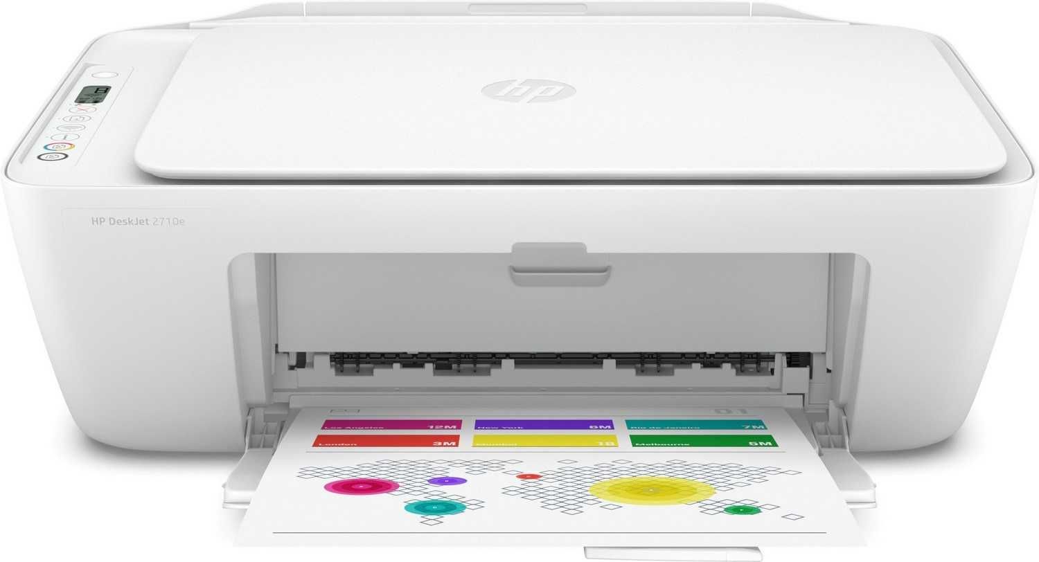 HP DeskJet 2710e WiFi HP Smart App Apple AirPrint Instant Ink