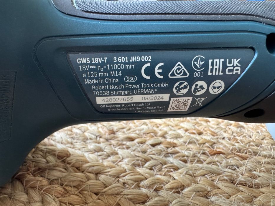 Bosch GWS 18V-7 szlifierka kątowa