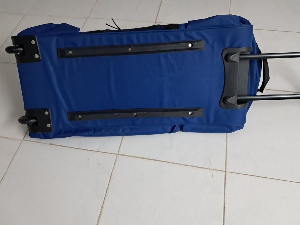 Sacos de viagem com pega extensivel e  rodas novos