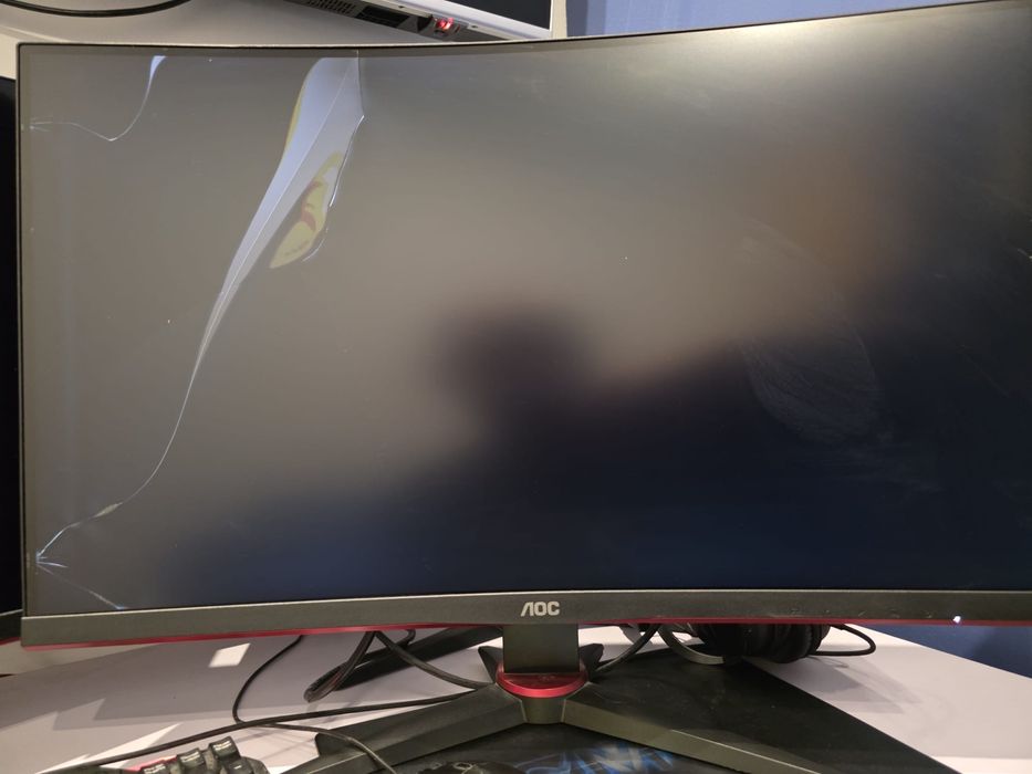 Monitor AOC C27G2ZE 1920x1080px 240Hz 0.5ms Curved USZKODZONY