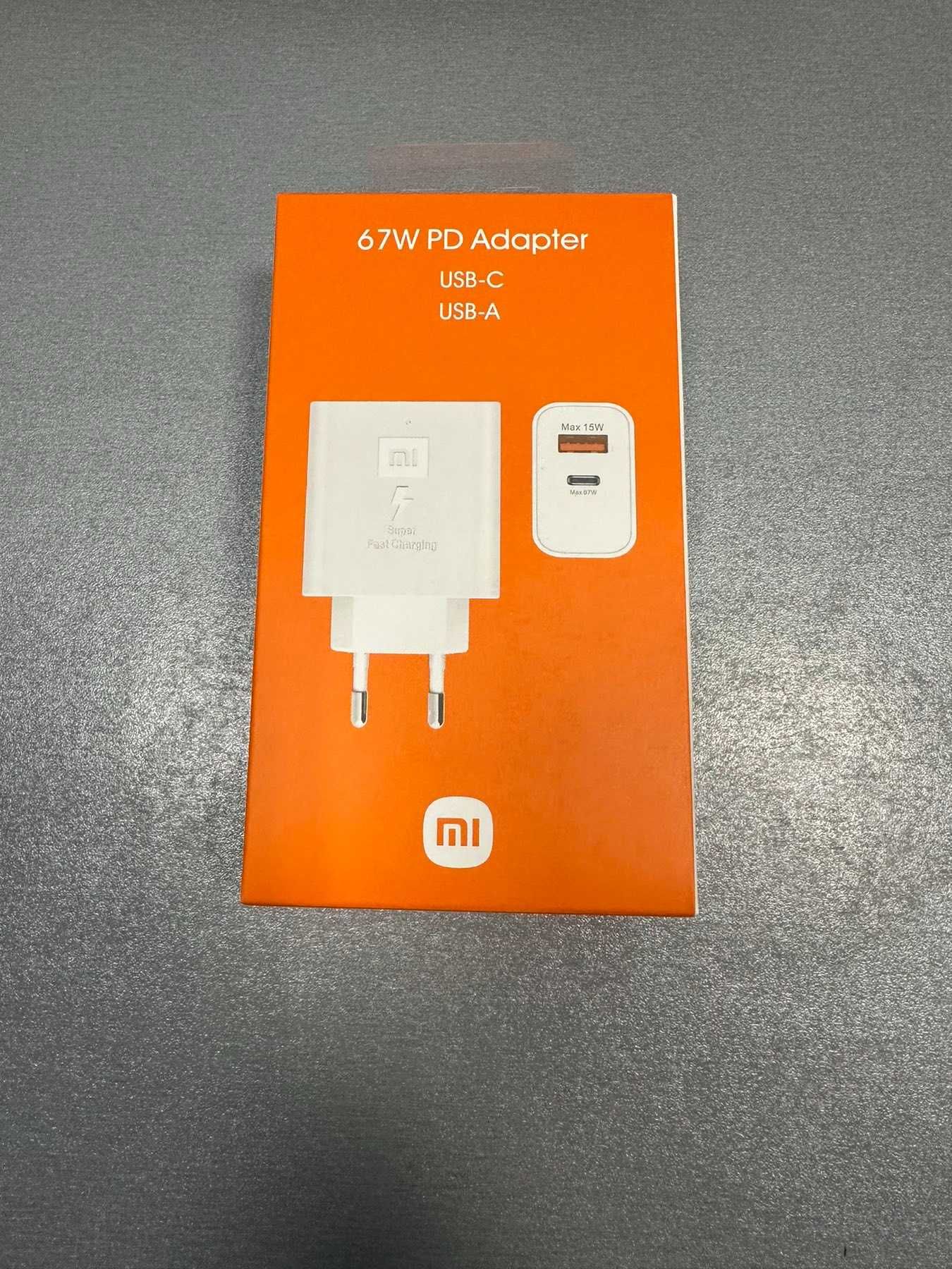 Мережевий зарядний пристрій Xiaomi Mi 67W 2USB Port Швидка зарядка