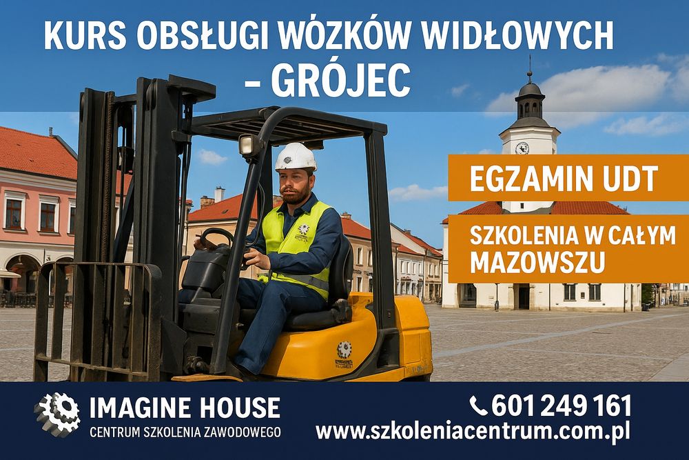 Szkolenia operator wózki widłowe kurs żuraw HDS podesty ruchome piły