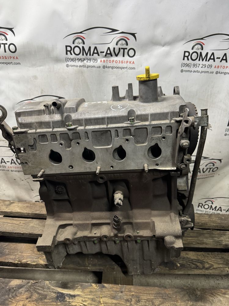 Двигатель Renault 1.4ben ДвигунE7J 634 Мотор Kanggo Klio 1.4бен Е7Ж634