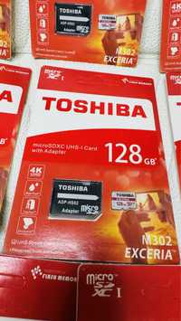 Wypszedaz ‼️‼️Pendrive micro SD Toshiba 128 gb 4K