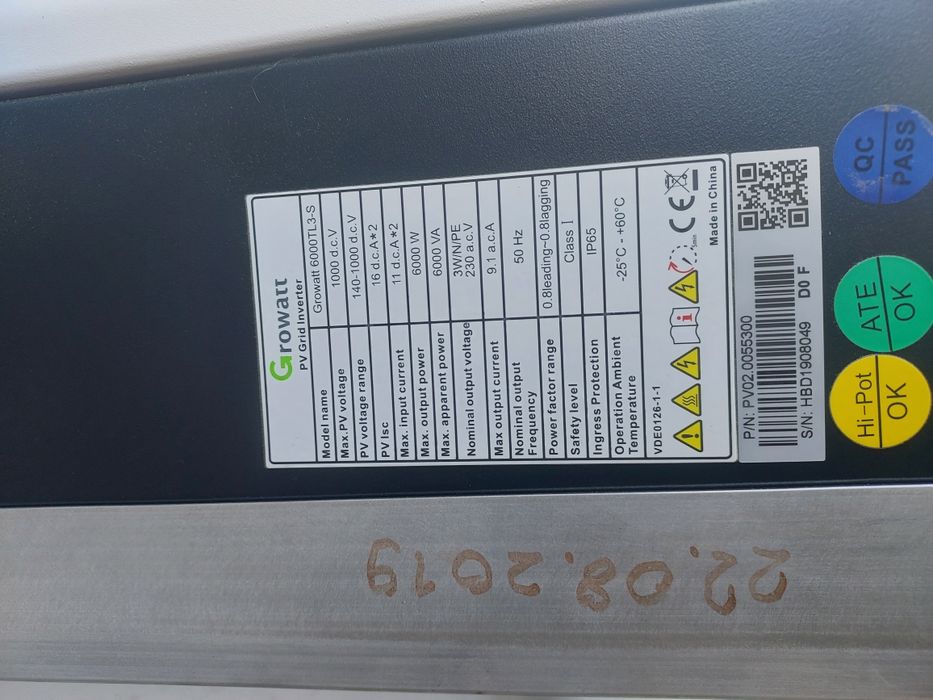 Falownik Growatt 6000TL3-5