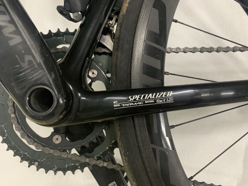 Bicicleta specialized Tarmac S-works rodas carbono