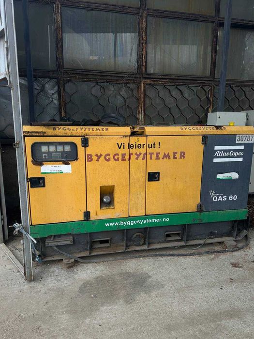 Дизельний генератор Atlas Copco QAS 60