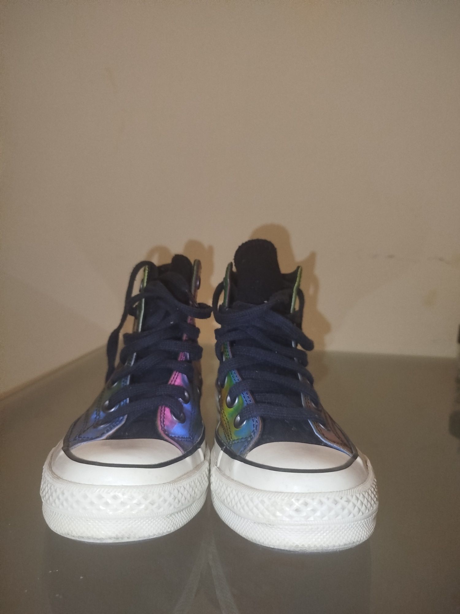 Sapatilhas holográficas all star