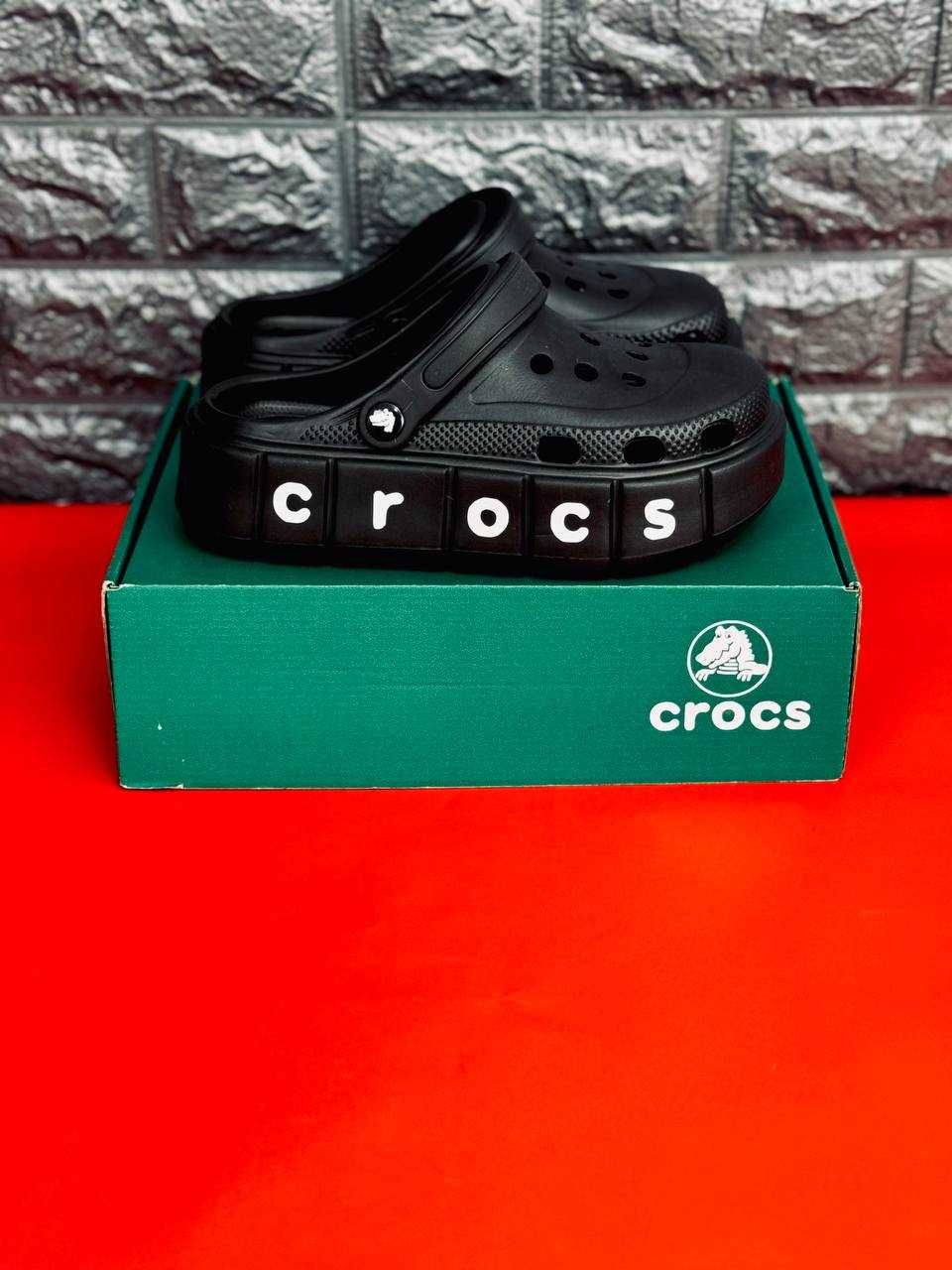 Шльопки жіночі крокси сабо crocs\ женские кроксы на высокой подошве