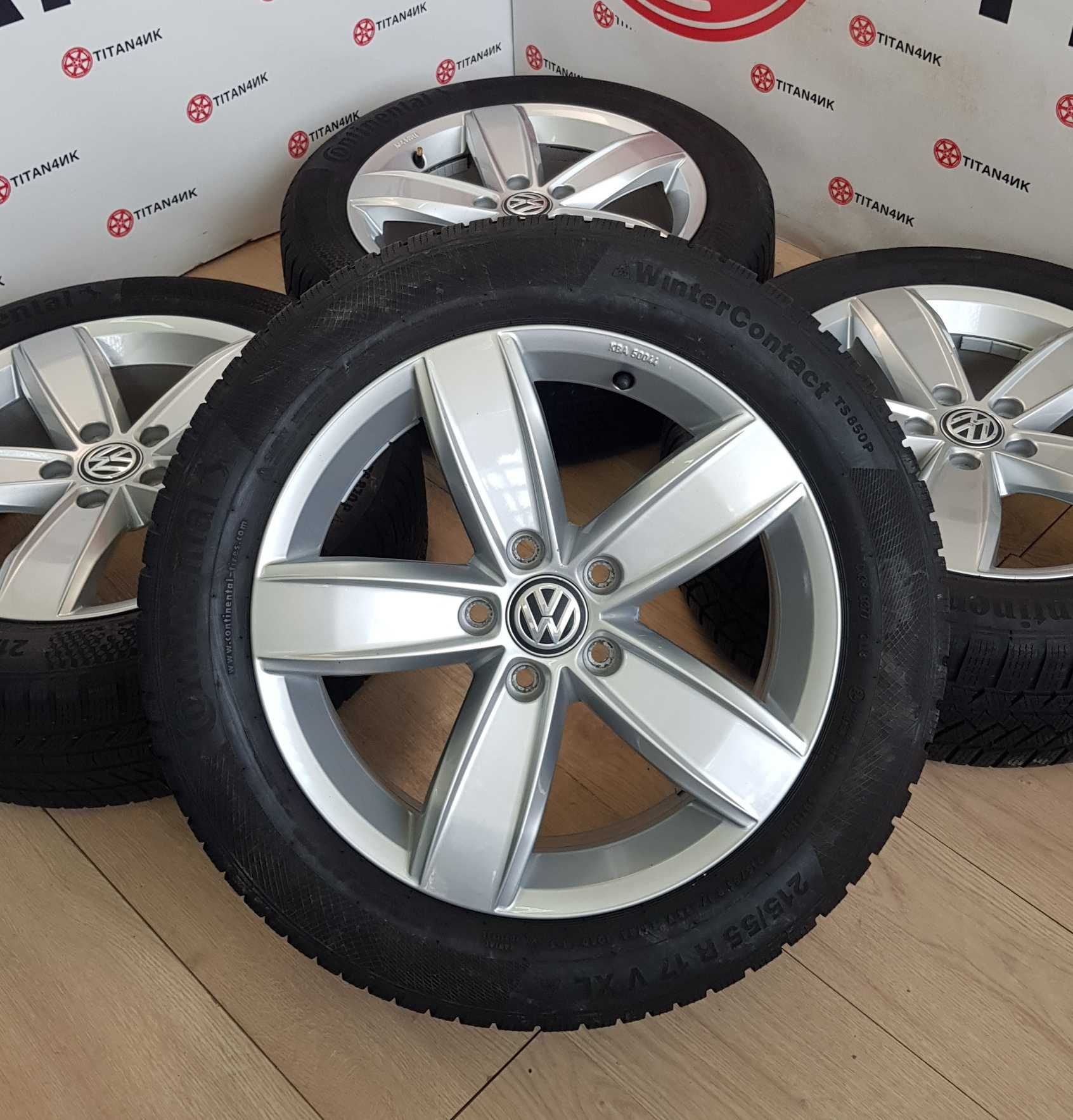 Диски VW org R17 5x112 Passat B6 B7 B8 Jetta Golf Skoda Superb Octavia