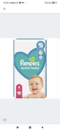 Pampers active baby, 4