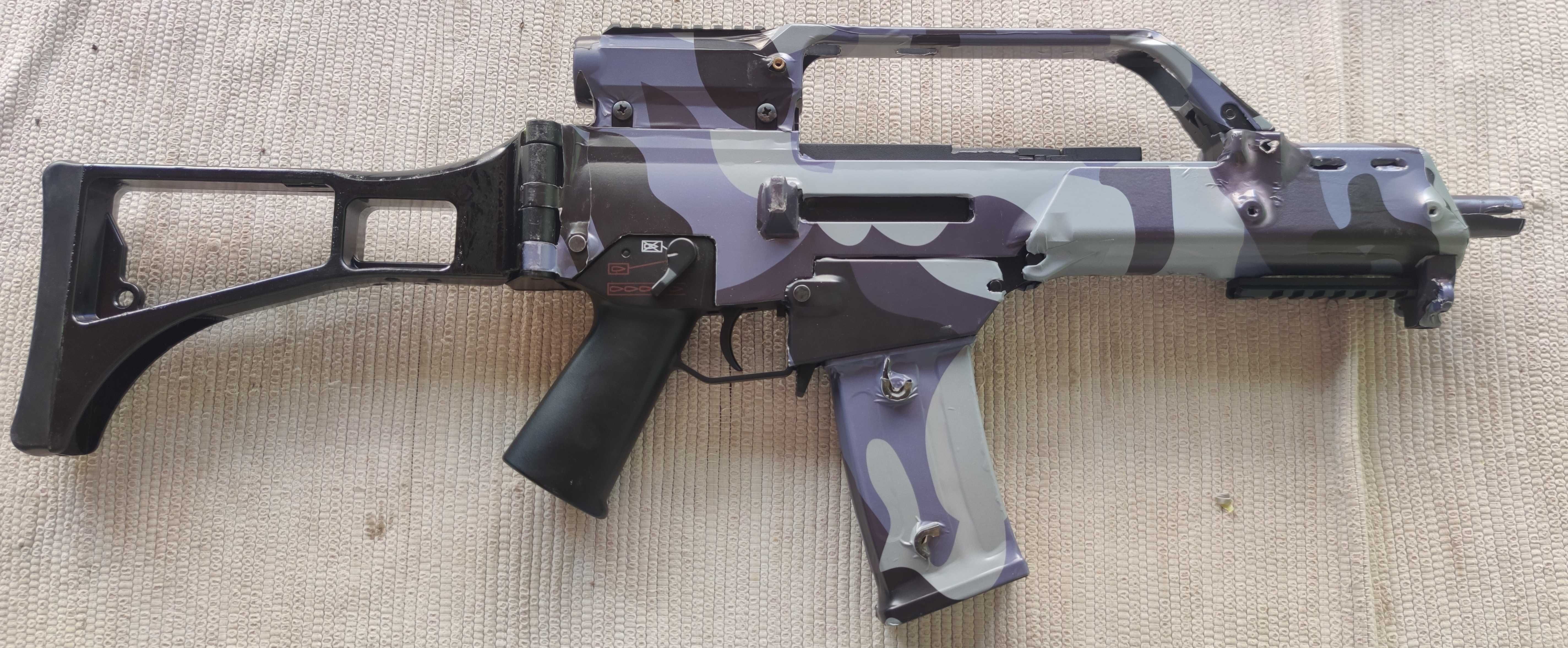 Airsoft G36 de Cor camuflado ou Preto