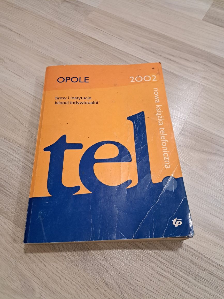 Książka telefoniczna Opole 2002