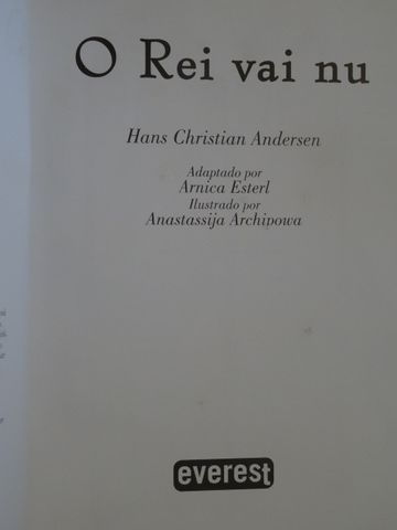 O Rei Vai Nu de Hans Christian Andersen