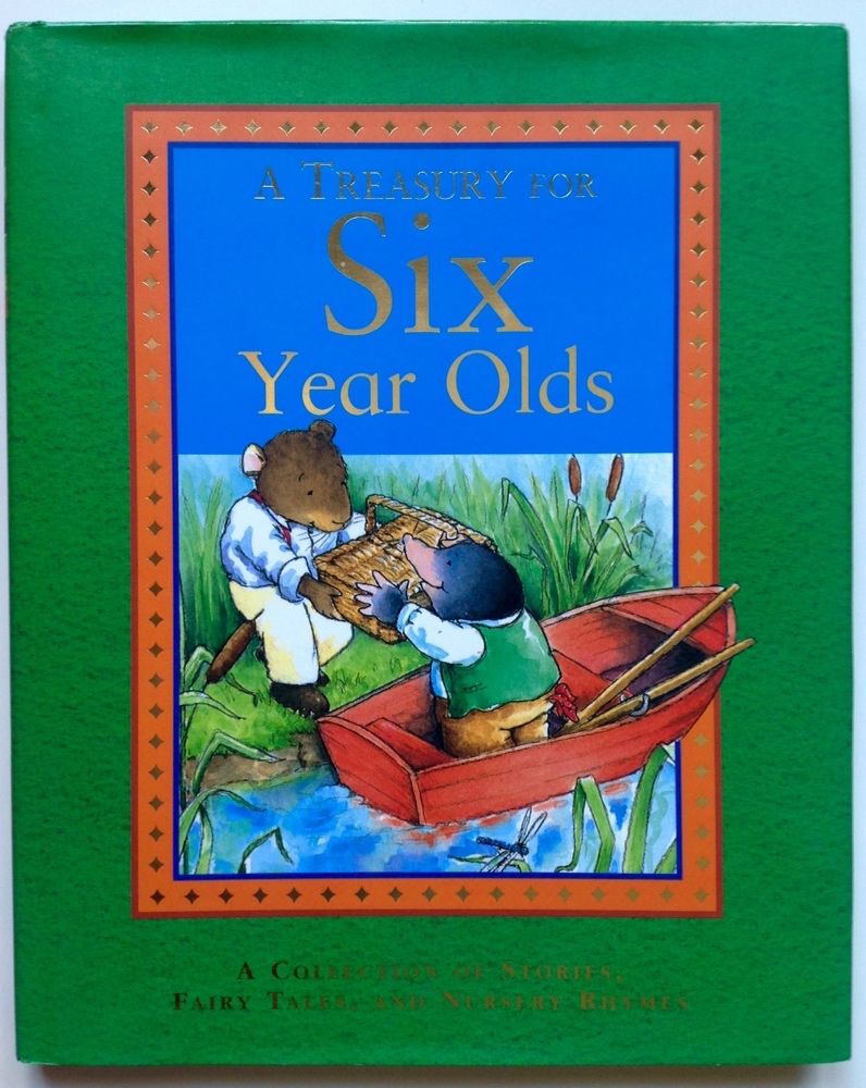 Книга сказок и стихов на английском языке A Treasure for Six Years Old