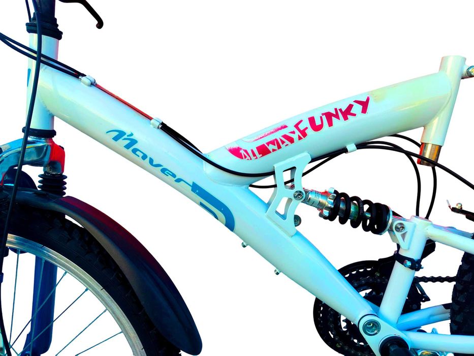 Rower Górski FUNKY NAVER All Way Roz. 12" *Koła 24* Shimano FULL