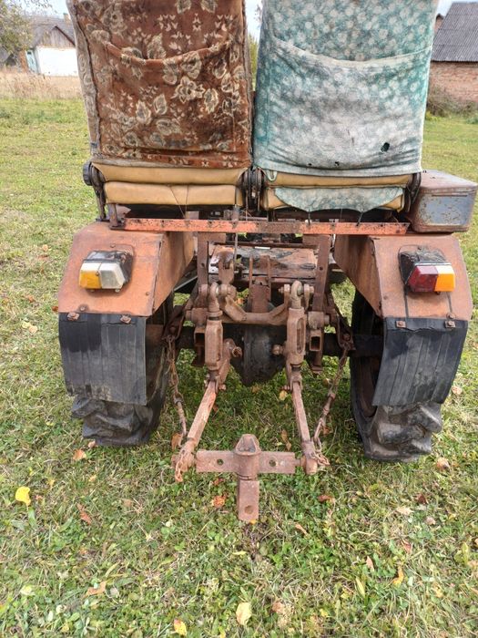 Саморобний трактор ZUBR 18к.с