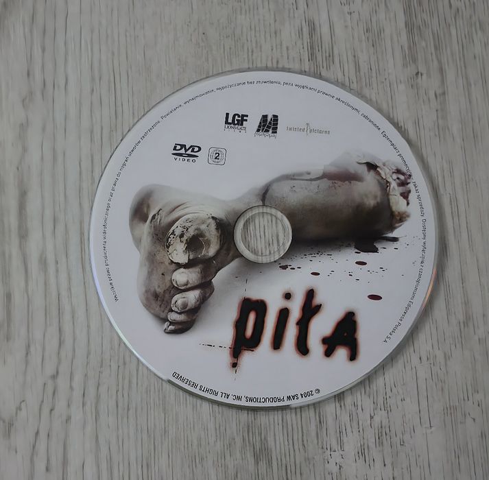 PIŁA film plyta DVD używana