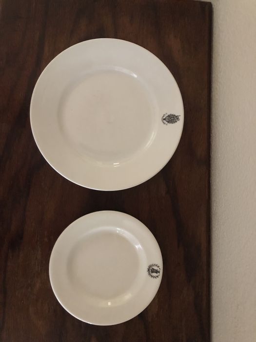 Pratos brasão Vista Alegre