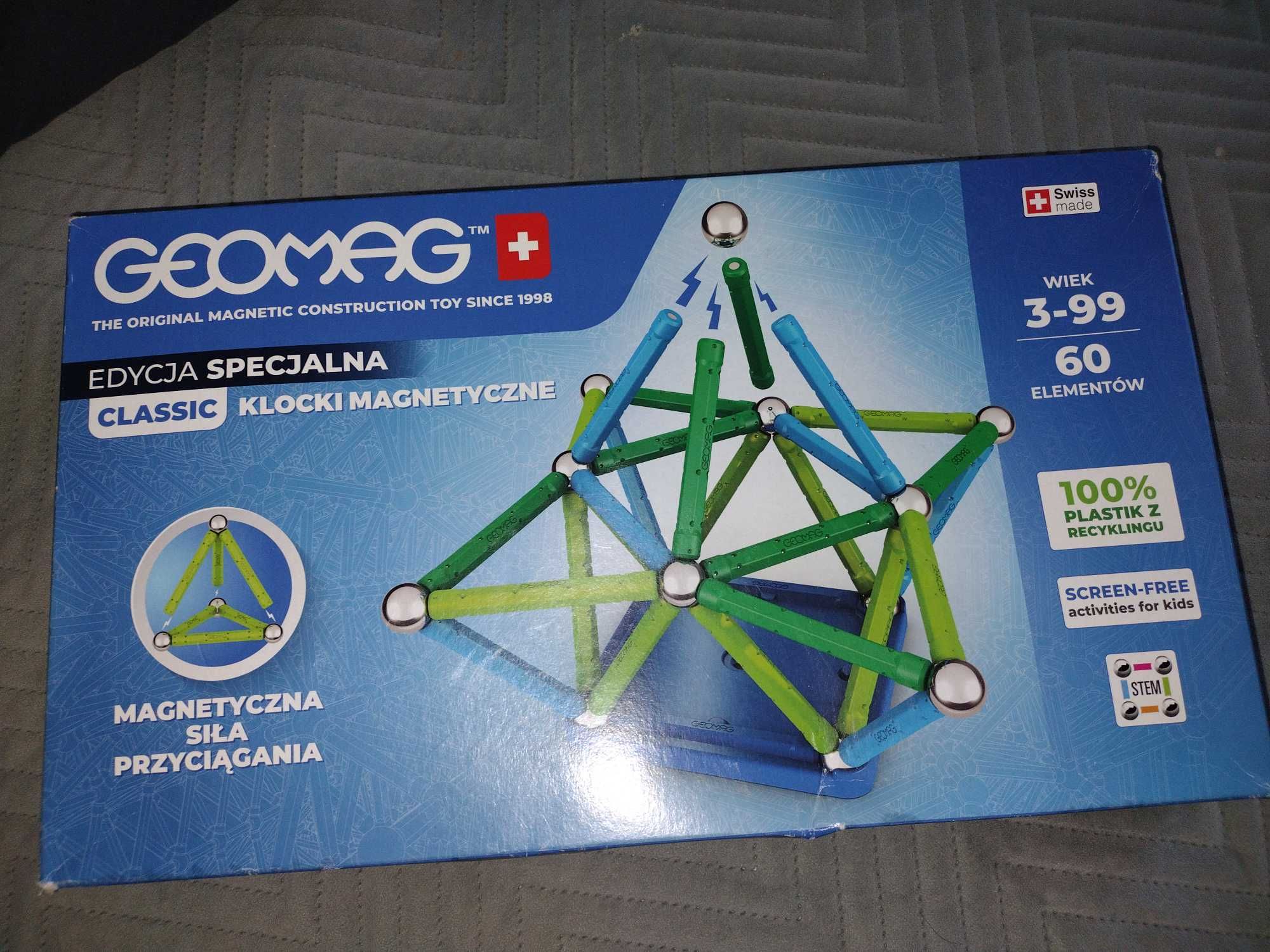 Zestaw klocków magnetyczny Geomag