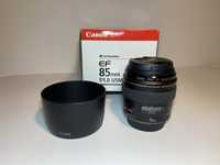 Obiektyw Canon EF 85 1,8