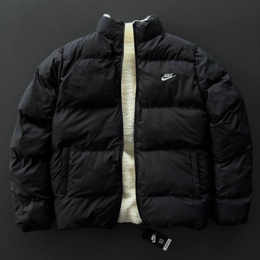 Чоловіча зимова двостороння куртка найк Nike [S,M,L,XL,XXL]